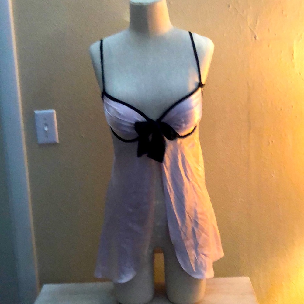 Baby pink lingerie